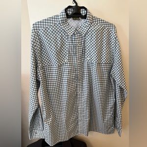 Howler brothers pearl snap long sleeve. Size large. NEVER WORN